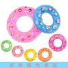 Anillo de natación al por mayor de cristal invertido engrosado para bebés de 3 a 6 a 10 años, anillo de axila de dibujos animados para niños y niñas, anillo flotante engrosado