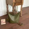 Bolso de hombro tipo cubo de gran capacidad, moderno, estilo coreano retro casual, para mujer, 2026, modelo nuevo, versátil, bandolera