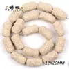 Cuentas de Pincel Ovaladas Cilíndricas de Piedra Volcánica Coloridas para Collar Pulsera DIY Accesorios de Joyería de Aromaterapia Venta Directa de Fábrica DIY
