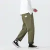 2026 Jeans para Hombre de Estilo Chino, Ajuste Holgado Talla Grande, Pantalones Harem, Retro Japonés, Ajuste Delgado, Cordón, Pantalones Largos