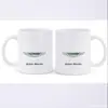 Atacado do Fabricante Cerâmica Branca Fabricação de Caneca com Foto Padrão Mudança de Cor Caneca Cor Fixa Imagem LOGO Dropshipping Caneca