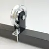 Tubo cuadrado polea de rodamiento fijo modificación casera DIY remo de tracción hacia atrás jalón al pecho curl de bíceps accesorios de fitness otro