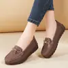 Zapatos para Mujer 2026 Nuevo Estilo Primavera Slip-On Cómodos Suela Suave Zapatos Planos para Mujeres de Mediana Edad y Mayores, Zapatos Casuales para Mamá