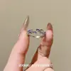 Brinco Vintage de Espiga de Trigo Roxa Suave para Mulheres, Luxo Leve, de Alta Qualidade, Requintado, Versátil para Uso Diário e no Trabalho