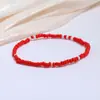 Joyería Transfronteriza Europea y Americana de Verano Todo-partido Color Cuentas de Arroz Pulsera de Tobillo Simple Creativa Multiusos Moda de Playa Decoración de Pie