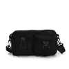 Nova Bolsa Transversal Casual de Lona Estilo Coreano 2025 para Mulheres Grande Capacidade Estilo Preguiçoso Estudante Ombro Esportes Múltiplos Bolsos Mulher