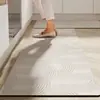 Tapete Absorvente de Água Antiderrapante Estilo Wabi-Sabi, Simples e Fácil de Manter, Tapete para Chão de Cozinha, Lavável, Absorvente de Água, Secagem Rápida, Tapete de Chão de Terra de Diatomáceas