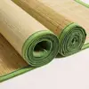 Esterilla de bambú esterilla fresca cama de 1,5 metros tubo recto esterilla fresca de bambú esterilla anticuada esterilla de paja ecológica original natural 1.8m bambú puro 1.2