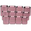 Comércio Exterior Transfronteiriço Atacado Malas de Rodinha Quinze Peças, Produto Semi-Acabado Doze Peças, Conjunto de Malas Multi-Peças, Caixa com Senha