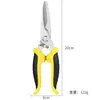 Procesamiento Profesional y Personalización de Tijeras Industriales, Tijeras Eléctricas Multifuncionales de Acero Inoxidable para Electricista, Tijeras para Herramientas de 7 pulgadas 8 pulgadas