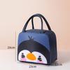 Bolsa Tote para Lonchera Aislada con Forma de T, Bolsa para Lonchera Impermeable para Estudiantes de Primaria, Bolsa para Lonchera Portátil para Trabajadores de Oficina, Bolsa Espesa de Papel de Aluminio