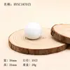 Venda Direta de Fábrica de Tampas de Vidro para Frascos de Perfume em Estoque, Tampas de Spray de Encaixe, Tampas com Bola de Resina para Frascos Reabastecíveis, Tampas de Liga