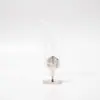 Adornos de Plumas de Cristal Natural, Tallados de Hojas, Manualidades, Decoraciones para el Hogar y la Oficina, Soportes Tridimensionales de Cristal, Venta al por Mayor