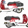 Coche muscular Wolf adecuado para el sur de Feige 150 bolsa lateral bolsa lateral caja lateral retro modificación bolsa para casco impermeable liberación rápida