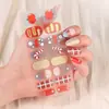 Pegatinas Europeas de Arte para Uñas de Halloween Impermeables Color Sólido Pegatinas de Arte para Uñas de Navidad No Requieren Horneado Pegatinas para Uñas Todo en Uno