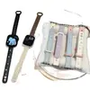 Correa de Hebilla Doble con Tachuelas Adecuada para S10 Apple S11 Watch Iwatch8 Correa de Piel de Estrella Applewatch9Se