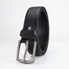 Cinto de Couro Versátil para Homens de Meia-idade e Jovens, Resistente ao Desgaste, Durável, com Fivela, para Moda Business