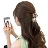 Pinza de Flor Suave tamaño pequeño Pinza para Recoger la Mitad del Cabello para Mujer Adorno para la Cabeza Elegante Pinza para Cola de Caballo Alta Adorno para la Cabeza Estilo Nuevo 2024