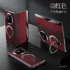 Funda para Teléfono Móvil Huawei Matex6 Patrón de Cocodrilo Ventana Inteligente X5 Edición Coleccionista X3 Soporte Magnético Funda de Cuero Anti-Caídas