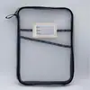 Bolsa de almacenamiento de libros y tareas de gran capacidad, bolsa de archivo de malla multicapa con clasificación por materia A4 engrosada para estudiantes, bolsa transparente para exámenes