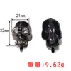 Atacado do Fabricante Rebites de Cabeça de Fantasma Peças DIY Couro Roupas Sapatos Decoração Rebites Acessórios Pregos de Caveira Decoração de Halloween