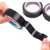 Cinta aislante eléctrica de PVC negra, cinta aislante impermeable, cinta retardante de llama para envolver cables, para uso doméstico, en stock, al por mayor