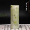Ventas de Fábrica Regalos al por Mayor Taza de Agua de Jade Lantian Jade Verde Danyu Lushan Taza de Té de Jade Bol Aislado de Jade Creación Cultural