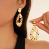 Pendientes Europeos y Americanos Transfronterizos Exagerados Largos de Flor Lentejuela Borla Lujo Accesible Pendientes de Gama Alta Moda Pendientes Nuevos para Mujeres