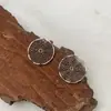 Pendientes de Estilo Nicho, Gama Alta, Estilo Genial, Pequeños, Sencillos, Modernos y Versátiles, Pendientes Huecos de Corazón