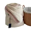 Gasa de doble capa 100% algodón, edredón cálido para otoño e invierno, lavable, edredón todo en uno, apto para usar con calefactores, edredón para todas las estaciones, edredón de invierno engrosado