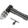 Adaptador de Ângulo Preto Transfronteiriço de 105 Graus para Parafusadeiras, Adaptador para Furadeira Elétrica com Haste Hexagonal