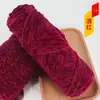 Chapéu de Lã Grossa com Pom Pom, Cachecol, Suéter, Boneca, Agulha de Crochê, Sapato, Bolsa de Material para Tricô DIY