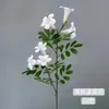 Flores de Crocus Artificiais de Galho Alto, Flores Artificiais para Decoração, Flores para Mesa de Jantar da Sala de Estar, Enfeites de Decoração para Casa, Flores Secas, Decoração para Casa