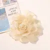 Flores de Renda Multicamadas com Borda Queimada, Estilo Feérico e Esteticamente Agradáveis, para Roupas DIY, Acessórios de Cabelo, Boutonnières, Presilhas de Cabelo e Materiais Auxiliares