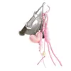 Corbata de Lazo con Forma de Corazón Dulce Correa Ins-Style Nicho Llavero de Llave de Coche Estilo Coreano Colgante para Bolso Accesorio de Teléfono de Gama Alta