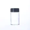 Botella de Vidrio Transparente con Tapa de Rosca para Crema Botellas Cosméticas Multitamaño Botella Sellada para Crema de Ojos Botella de Muestra para Crema de Ojos