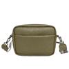 Bolso de Mujer de Moda 2023 Nuevo Comercio Transfronterizo Color Sólido PU Bolso Cruzado Bolso Pequeño de Mujer Bolso de Hombro de Mujer Bolso Cuadrado Pequeño