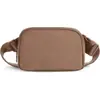 Bolsa de Cintura Lulu Estilo Igual Bolsa de Armazenamento Impermeável de Nylon Bolsa Transversal Esportiva de Lazer ao Ar Livre para Homens e Mulheres Bolsa de Peito de Grande Capacidade