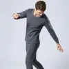 Direto da Fábrica lote masculino algodão roupas de outono calça comprida peça única gola redonda camiseta básica suéter de algodão meia-idade e idosos veludo fino