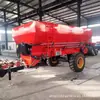 Camión de Lanzamiento de Tracción Grande, Camión Fertilizador Tipo Disco Doble de 8 m³, Camión Aspersor de Estiércol Totalmente Automático, Camión de Lanzamiento y Fertilización de Estiércol de Vaca