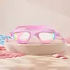 Gafas de Natación de Silicona al por Mayor en Stock para Hombres y Mujeres, Impermeables, Antivaho, Alta Definición, con Tapones para los Oídos Integrados, Equipo de Natación al por Mayor