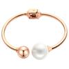 Pulsera de Acero Inoxidable Joyería para Mujer Europeo y Americano Más Vendido Transfronterizo Accesorio Creativo Tiktok Mismo Estilo Moda Venta al por Mayor Perla