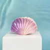 Acessórios de Cabelo Novos Transfronteiriços Sentido de Alto Padrão Grampo de Cabelo com Concha Degradê Presilha Grande de Cabelo de Verão Oceano Pinça de Tubarão para Cabelo de Trás da Cabeça Feminino