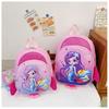 2024 Primavera Novas Crianças Mochila Cartoon Bonito Meninos e Meninas Mochila Escolar Jardim de Infância Mochila Dupla