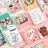 Cuaderno de Espiral Personalizado Creativo de Dibujos Animados A7 Bloc de Notas Diario Planificador Mini Portátil