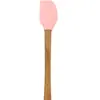 Mango de Madera de Haya de Grado Alimenticio Espátula de Silicona Raspador de Crema Herramienta Doméstica para Hornear y Mezclar Venta al por Mayor en Stock Personalizable