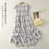 Foto Real de un Vestido Relajado Estilo Japonés para Mujer, Verano 2026