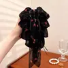 Clip de Cola Floral Romántico Francés de Alta Gama con Atmósfera de Lujo Ligero Elegante para Fiesta
