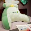 Almohada de noche, cojín protector de cintura para cama, almohada grande para respaldo, almohada protectora de cintura, sofá, almohada de cintura de látex de seda helada para niñas