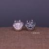 Joyas de plata al por mayor fábrica directa de plata maciza accesorios espaciadores para grifo cuentas material para joyería DIY hecho a mano al por mayor